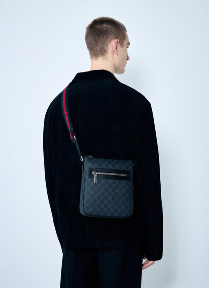 Gucci Men Gg Crossbody Bag