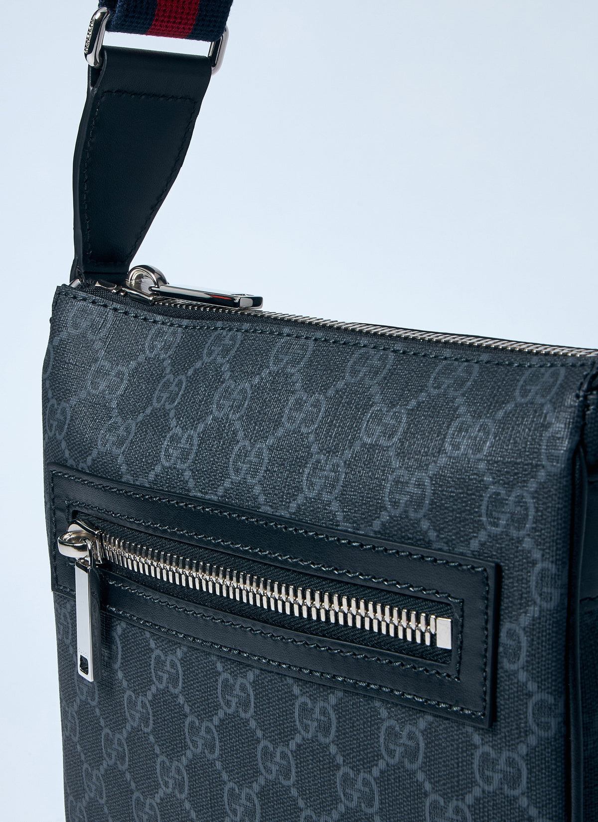 Gucci Men Gg Crossbody Bag
