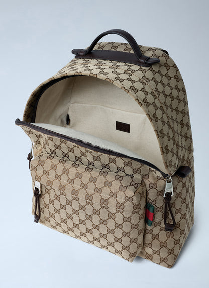 Gucci Men Medium Gg Backpack