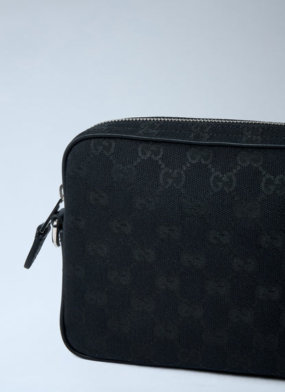 Gucci Men Small Gg Canvas Pouch