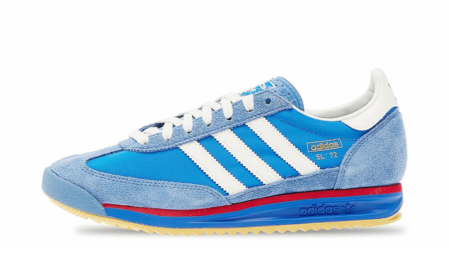adidas Men's Originals SL 72 RS Shoes Blue Core White Better Scarlet
