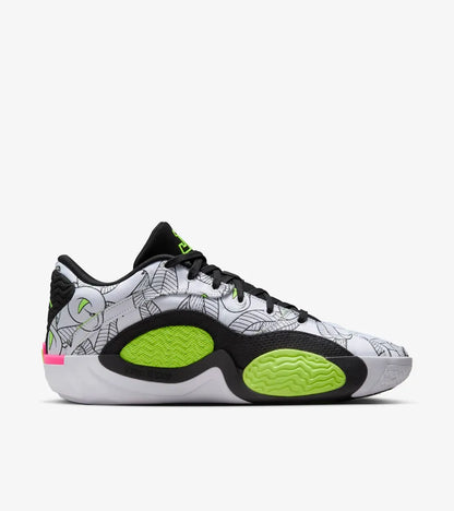 Nike Jordan Tatum 2 Basketball Shoes White Black Hyper Pink Volt