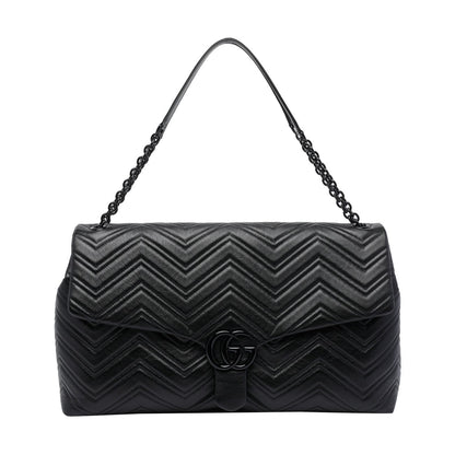 Gucci Women Maxi Gg Marmont Shoulder Bag
