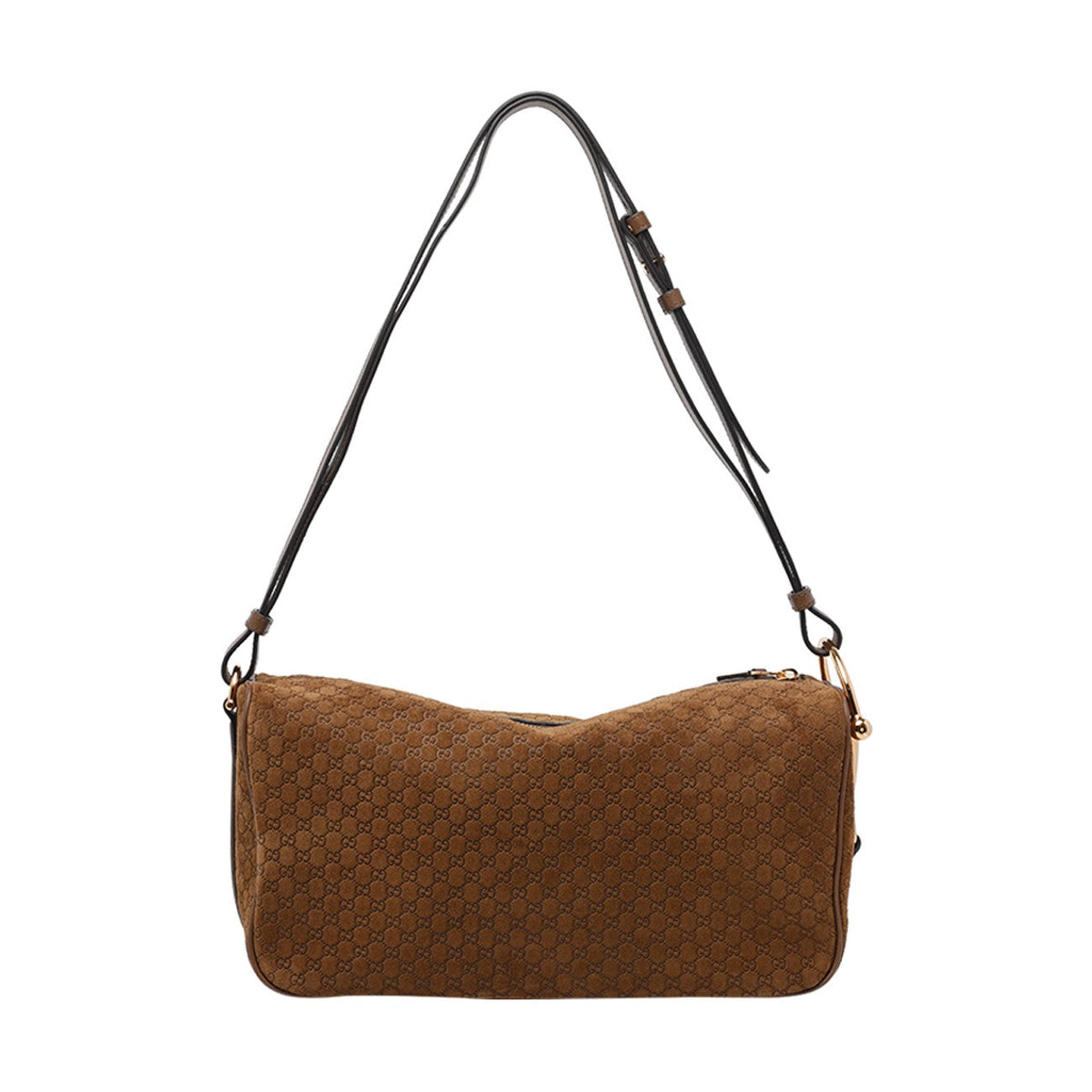Gucci Women Medium Gucci Half Horsebit Shoulder Bag
