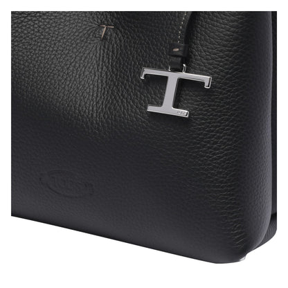 Tod's Women Micro Leather Handbag With T Timeless Charm