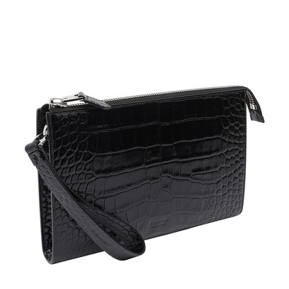 Tom Ford Men Mini Croco Flat Pouch