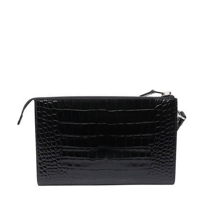 Tom Ford Men Mini Croco Flat Pouch