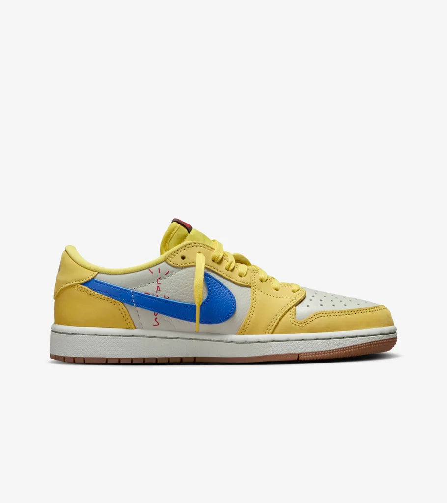 Nike Air Jordan 1 Golf x Travis Scott Yellow Blue White