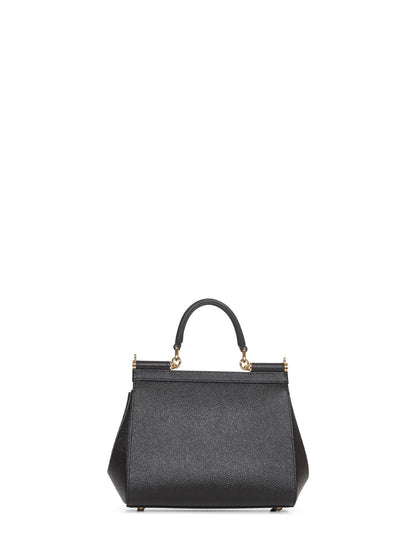 Dolce & Gabbana Women Black Medium Sicily Handbag