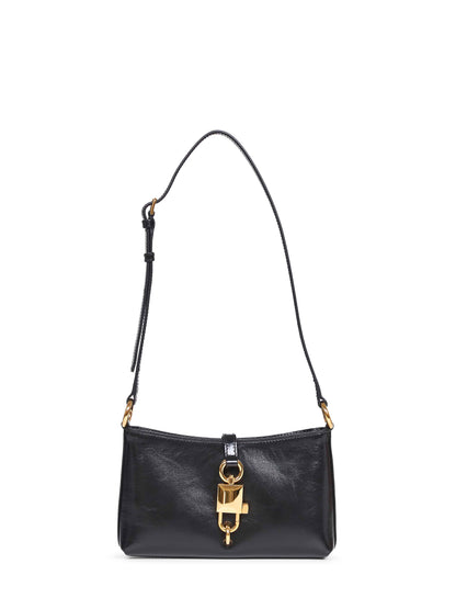 Dolce & Gabbana Women Black Lock Shoulder Bag