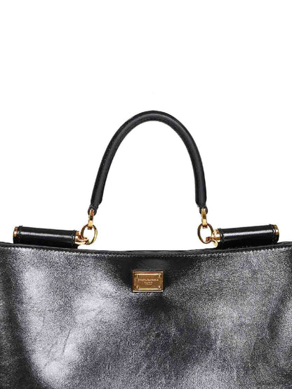 Dolce & Gabbana Women Black Handbag With Shoulder Strap