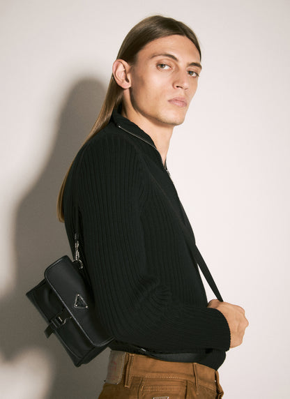 Prada Men Re-Nylon Phone Crossbody Bag