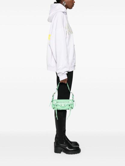 Balenciaga Women Le Cagole Xs Leather Shoulder Bag