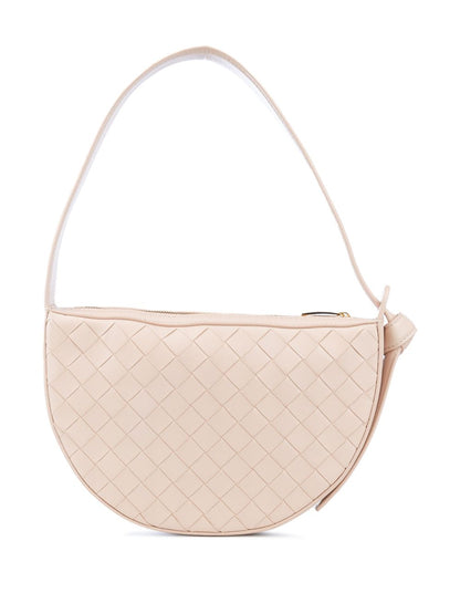 Bottega Veneta Women Sunrise Mini Leather Shoulder Bag
