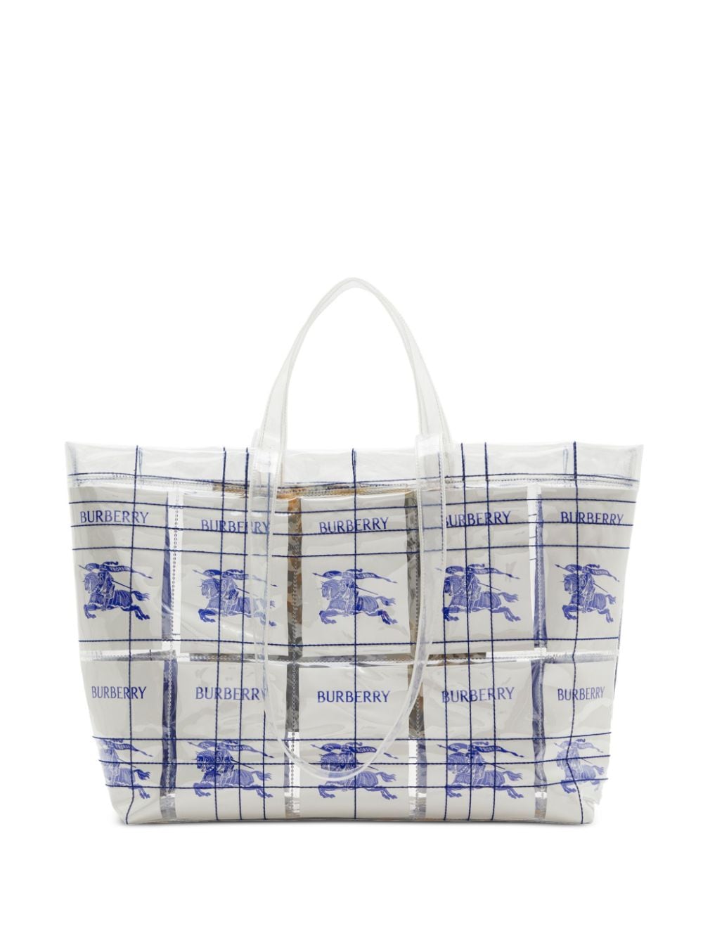 Burberry Men Ekd Logo Tote Bag