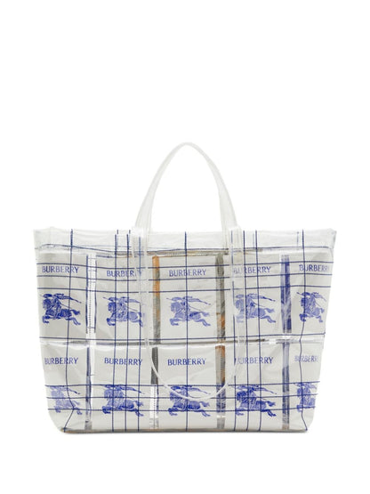 Burberry Men Ekd Logo Tote Bag