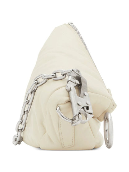 Burberry Women Knight Small Leather Shoulder Bag