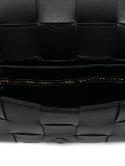 Bottega Veneta Women Cassette Classic Leather Crossbody Bag