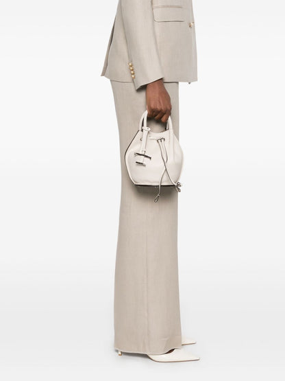 Tod's Women Mini Leather Bucket Bag
