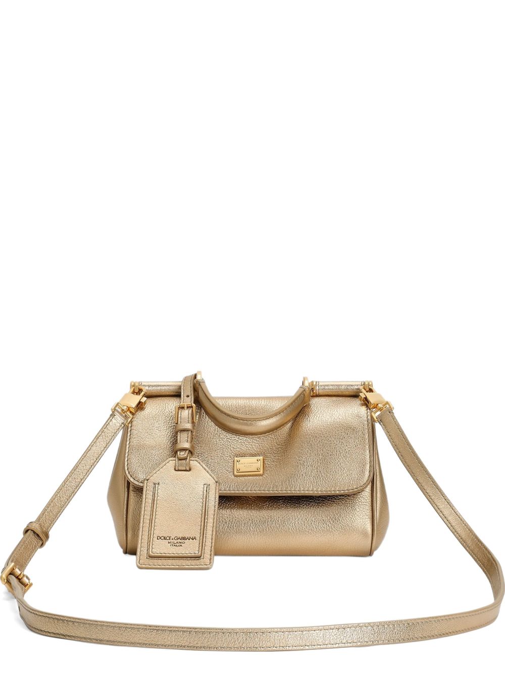 Dolce & Gabbana Women My Sicily Leather Handbag