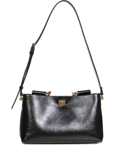 Dolce & Gabbana Women Vittoria Leather Handbag
