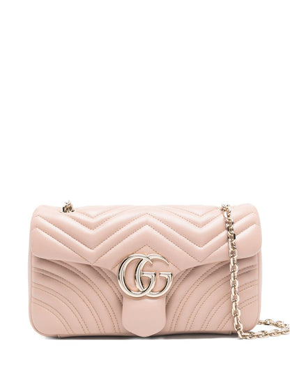 Gucci Women Gg Marmont Leather Shoulder Bag