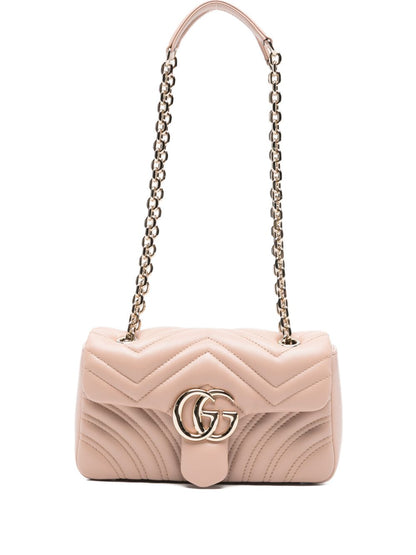 Gucci Women Gg Marmont Leather Shoulder Bag