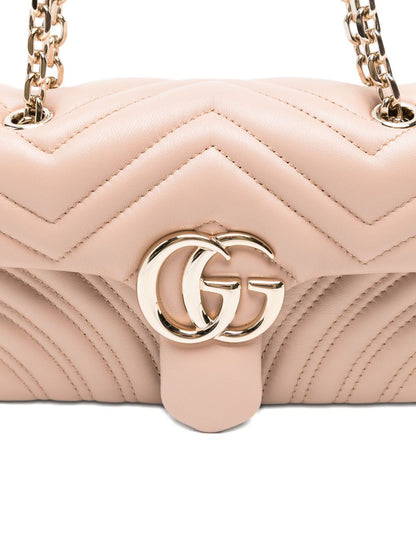 Gucci Women Gg Marmont Leather Shoulder Bag