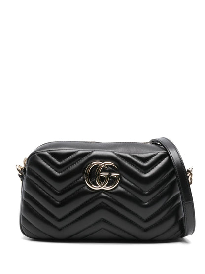 Gucci Women Gg Marmont Leather Camera Bag