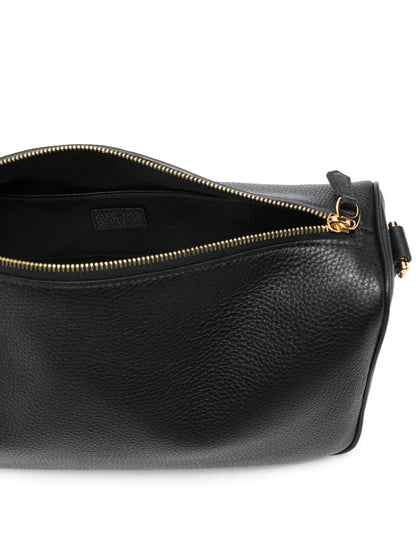 Gucci Women Half Horsebit Medium Leather Shoulder Bag
