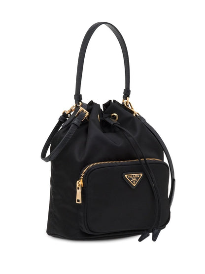 Prada Women Prada Duet Re-Nylon Bucket Bag