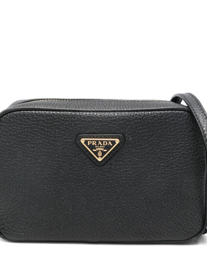 Prada Women Mini Leather Camera Bag