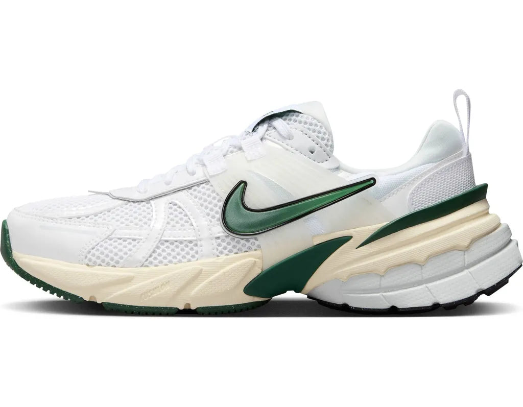 Nike V2K Women's Running Shoes Green Cream White